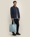Mid Tote Bag Pebble Blue SFM0