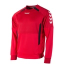 Authentic Top Round Neck — Red-Black