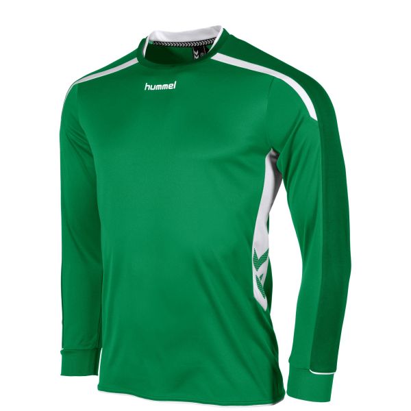 Preston Shirt l.m. — Green-White