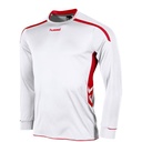 Preston Shirt l.m. — White-Red