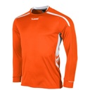 Preston Shirt l.m. — Orange-White