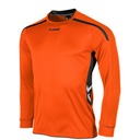 Preston Shirt l.m. — Orange-Black