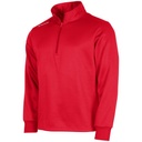 Field Half Zip Top — Red