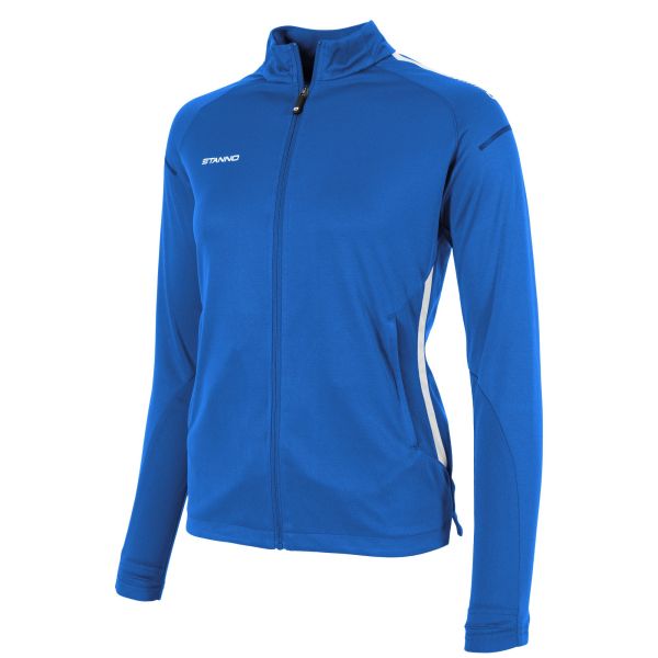 First Full Zip Top Ladies — Royal-White