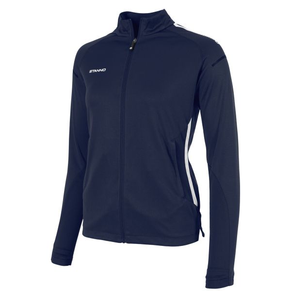 First Full Zip Top Ladies — Navy-White