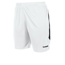 Boston Shorts — White-Black