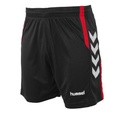 Aarhus Shorts — Black-Red