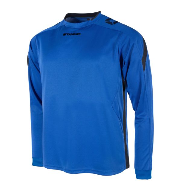 Drive Match Shirt LS — Royal-Black
