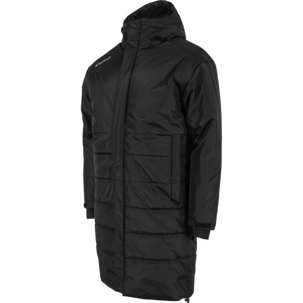 Prime Long Coach Jacket — Black