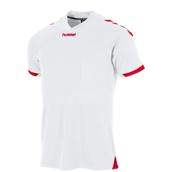 Fyn Shirt — White-Red