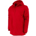 Prime Padded Coach Jacket — Red