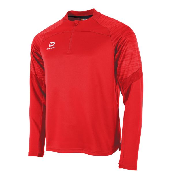 Bolt Quarter Zip Top — Red