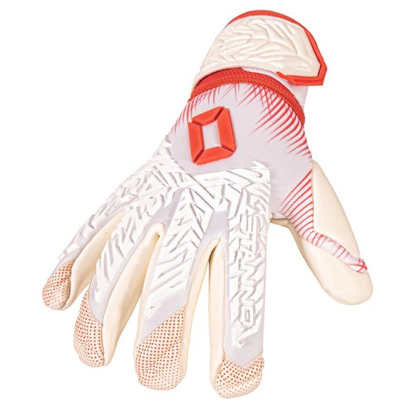 Ultimate Grip Goalkeeper Gloves IV — White-Red