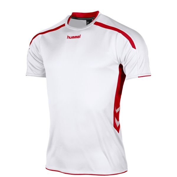 Preston Shirt k.m. — White-Red
