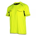 Bergamo Referee Shirt k.m. — Neon Yellow-Black