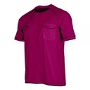 Bergamo Referee Shirt k.m. — Fuchsia-Black