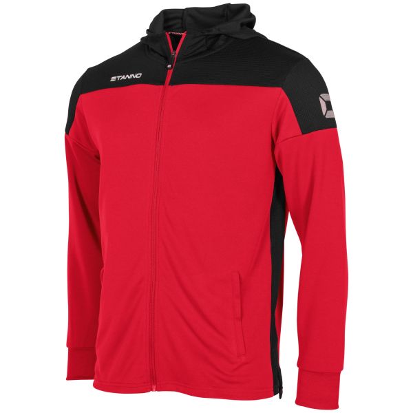 Pride Full Zip Hooded — Red-Black
