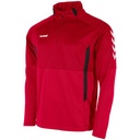 Authentic 1/4 Zip Top — Red-Black