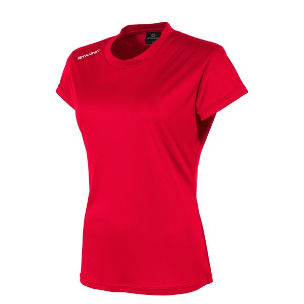 Field T-shirt SS Ladies — Red