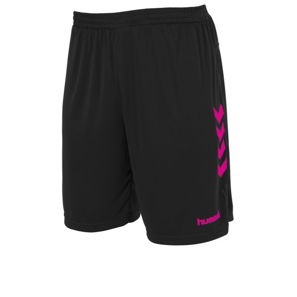 Memphis Shorts — Black-Magenta