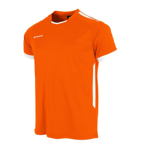 First Shirt — Orange-White