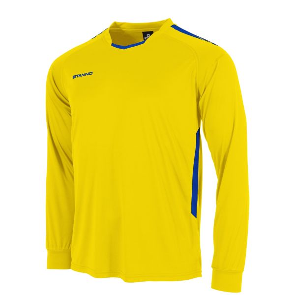 First Long Sleeve Shirt — Yellow-Royal