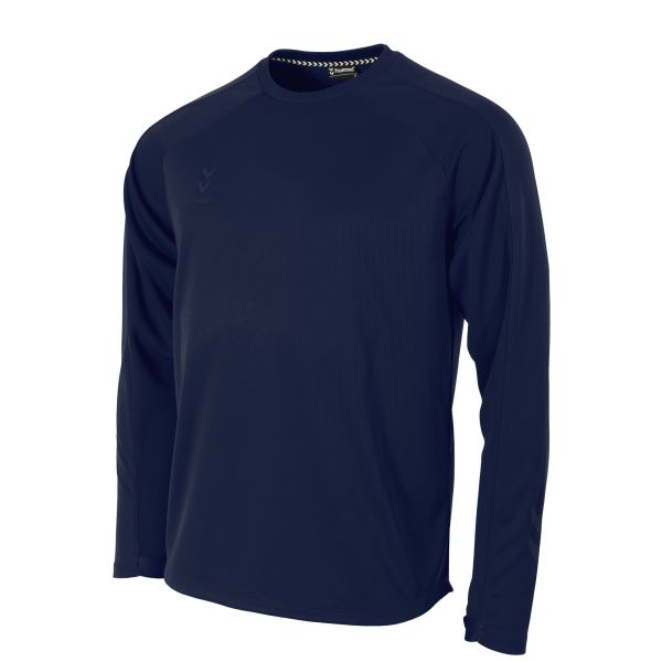 Tulsa Round Neck Top — Navy