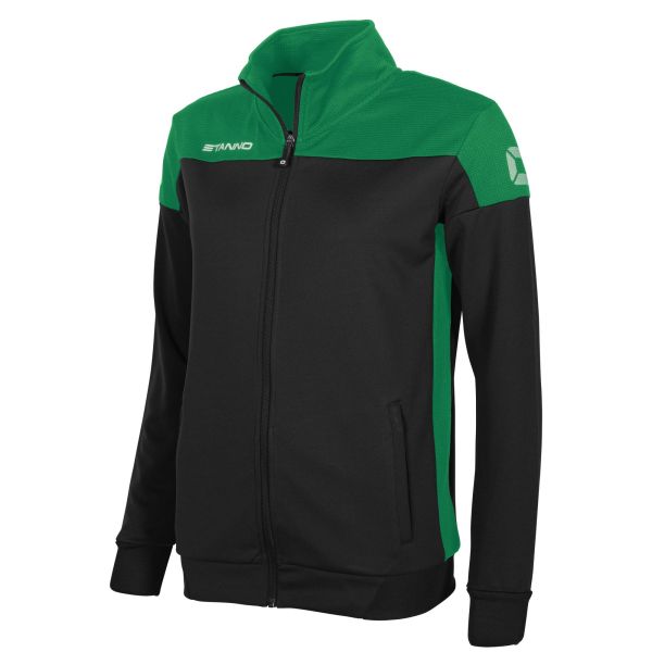 Pride Full Zip Ladies Jacket — Black-Green