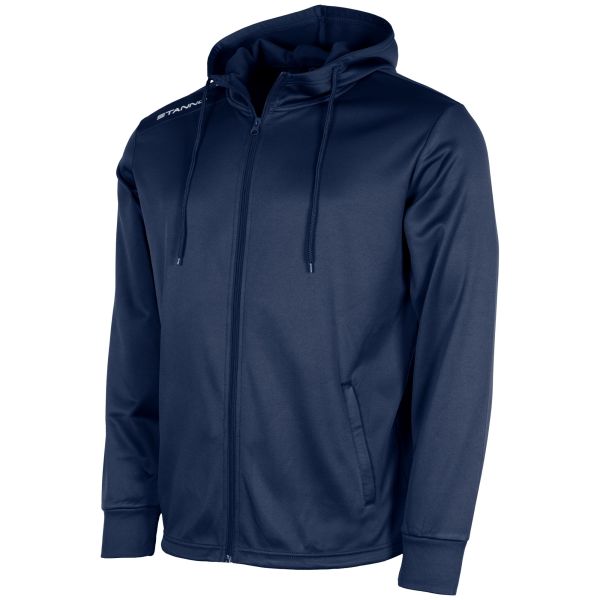 Field Hooded Full Zip Top — Navy
