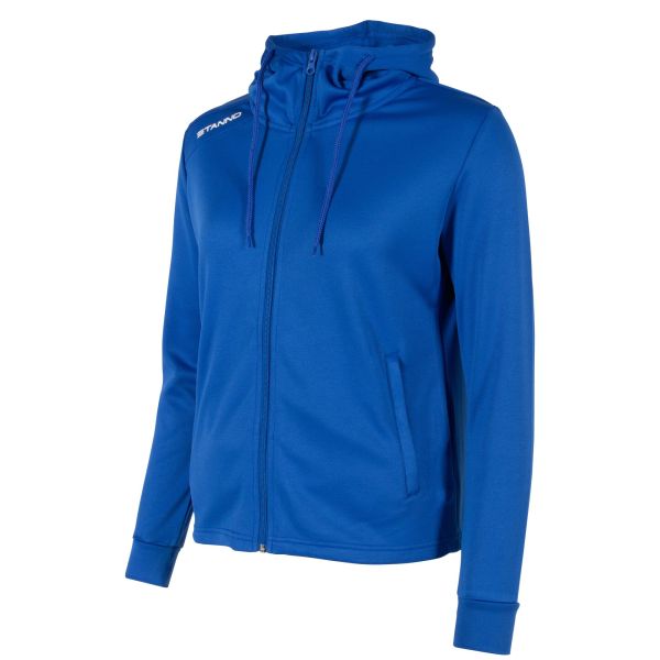 Field Hooded Top FZ Ladies — Royal