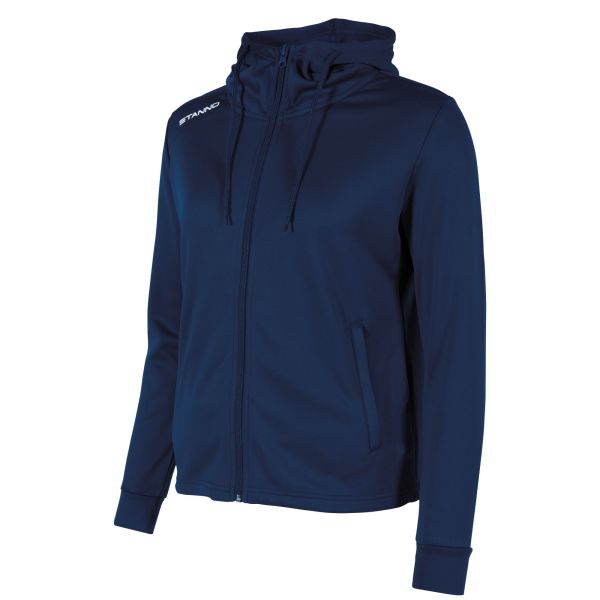 Field Hooded Top FZ Ladies — Navy