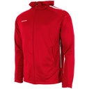 First Hooded Full Zip Top — Red
