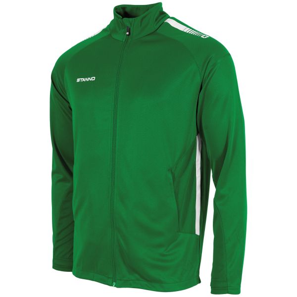 First Full Zip Top — Green-White