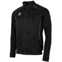 Stadio Full Zip Top — Black-Anthracite