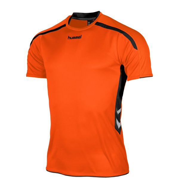 Preston Shirt k.m. — Orange-Black