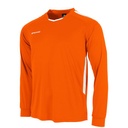 First Long Sleeve Shirt — Orange-White