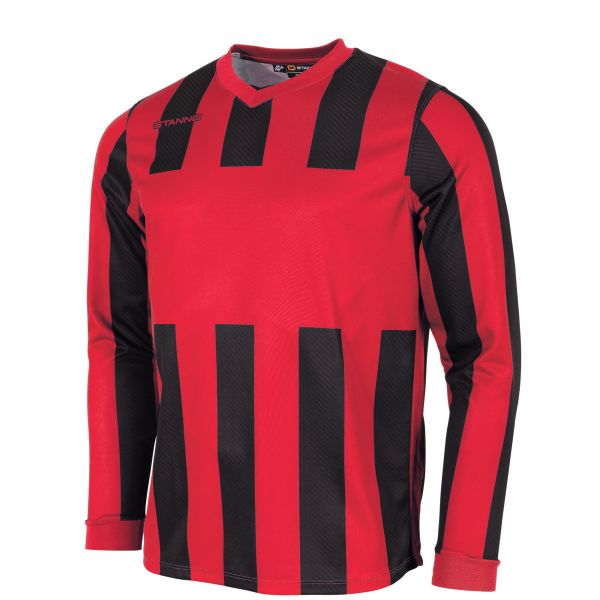 Aspire Long Sleeve Shirt — Red-Black