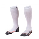 Stadium Socks — White-Black