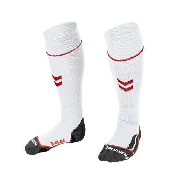 Primary Socks — White-Red