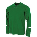 Fyn Long Sleeve Shirt — Green-White