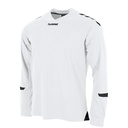Fyn Long Sleeve Shirt — White-Black