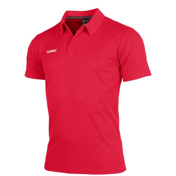 Authentic Corporate Polo — Red