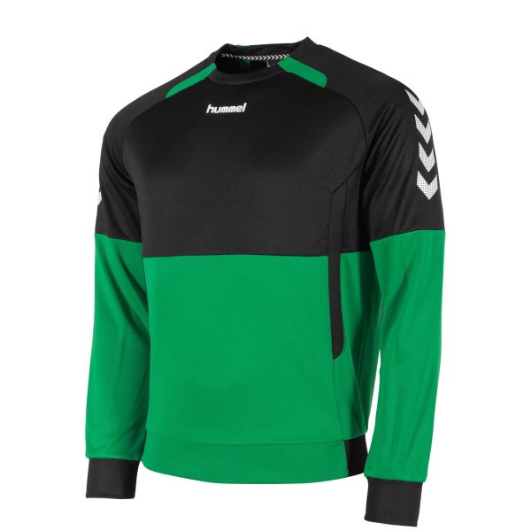 Authentic Top Round Neck — Green-Black