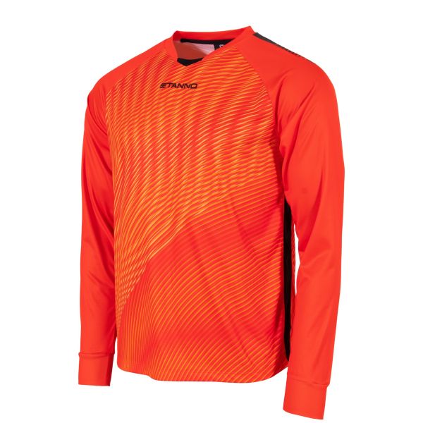 Vortex Keeper Shirt Long Sleeve — Orange-Black