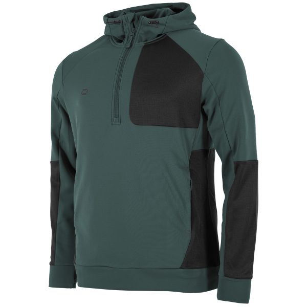 Plaza Brush Hooded Half Zip Top