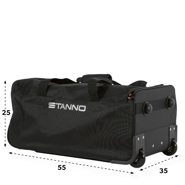 Premium Medium Trolley Bag — Black