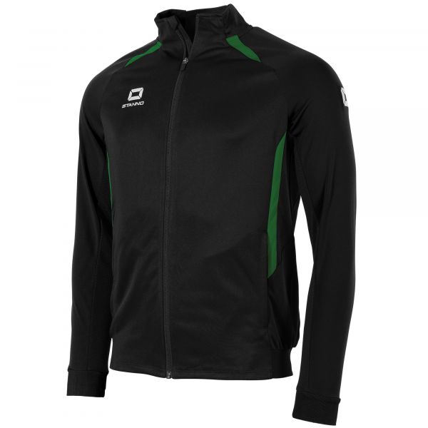 Stadio Full Zip Top — Black-Green