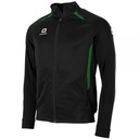 Stadio Full Zip Top — Black-Green