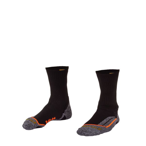 Stadium Crew Socks — Black-Gold