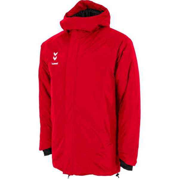 Ground Padded Coach Jacket — Red